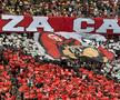 Scenografia fanilor dinamoviști la derby-ul cu FCSB / Foto: GSP