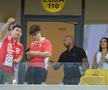 Giani Kiriță, alături de iubita sa, Maria, la Dinamo - FCSB / Foto: GSP