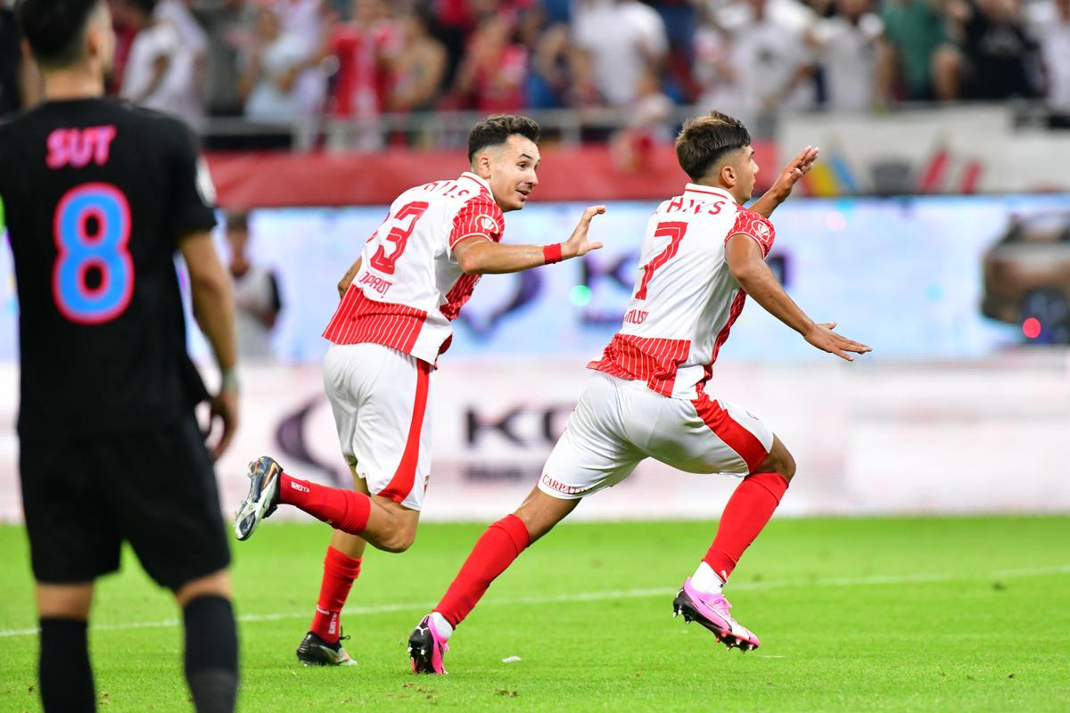 Dinamo - FCSB, imagini de joc