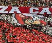 Scenografia fanilor dinamoviști la derby-ul cu FCSB / Foto: GSP