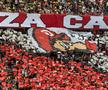 Scenografia fanilor dinamoviști la derby-ul cu FCSB / Foto: GSP