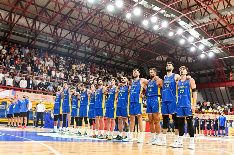 România, încă 3 meciuri în precalificările Campionatului Mondial de Baschet din 2027/Foto: fiba.basketball România, victorie importantă pe terenul Macedoniei, în precalificările Campionatului Mondial de Baschet din 2027