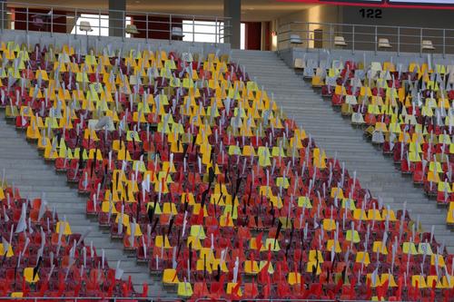 Imagine din stadion, înainte de Dinamo - FCSB/ FOTO: Ionuț Iordache (GSP)
