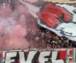 Scenografia fanilor dinamoviști la derby-ul cu FCSB / Foto: GSP