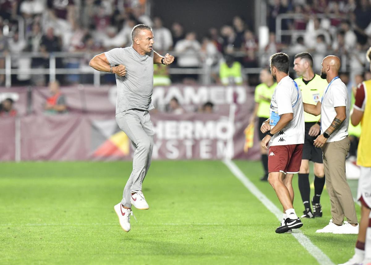 Daniel Pancu, în Rapid - CFR Cluj