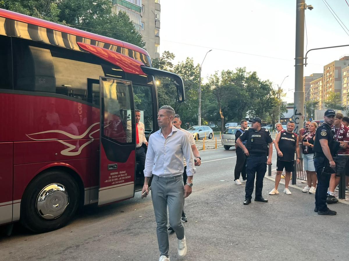 Imagini înainte de Rapid - CFR Cluj
