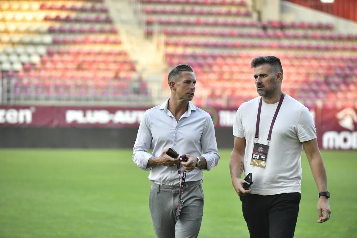 Imagini înainte de Rapid - CFR Cluj
