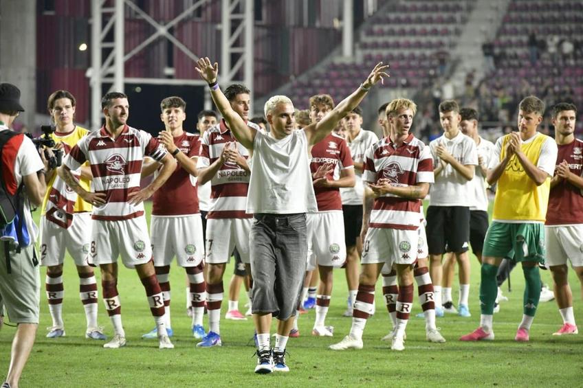 Imagini la finalul meciului Rapid - CFR Cluj // FOTO: Cristi Preda (GSP.ro)