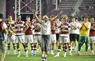 Ce s-a întâmplat pe gazon, imediat după Rapid - CFR Cluj » Scandarea preferată a giuleștenilor