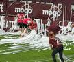 Fanii Rapidului au întârziat meciul cu CFR Cluj cu 6 minute » Imagini spectaculoase în Giulești