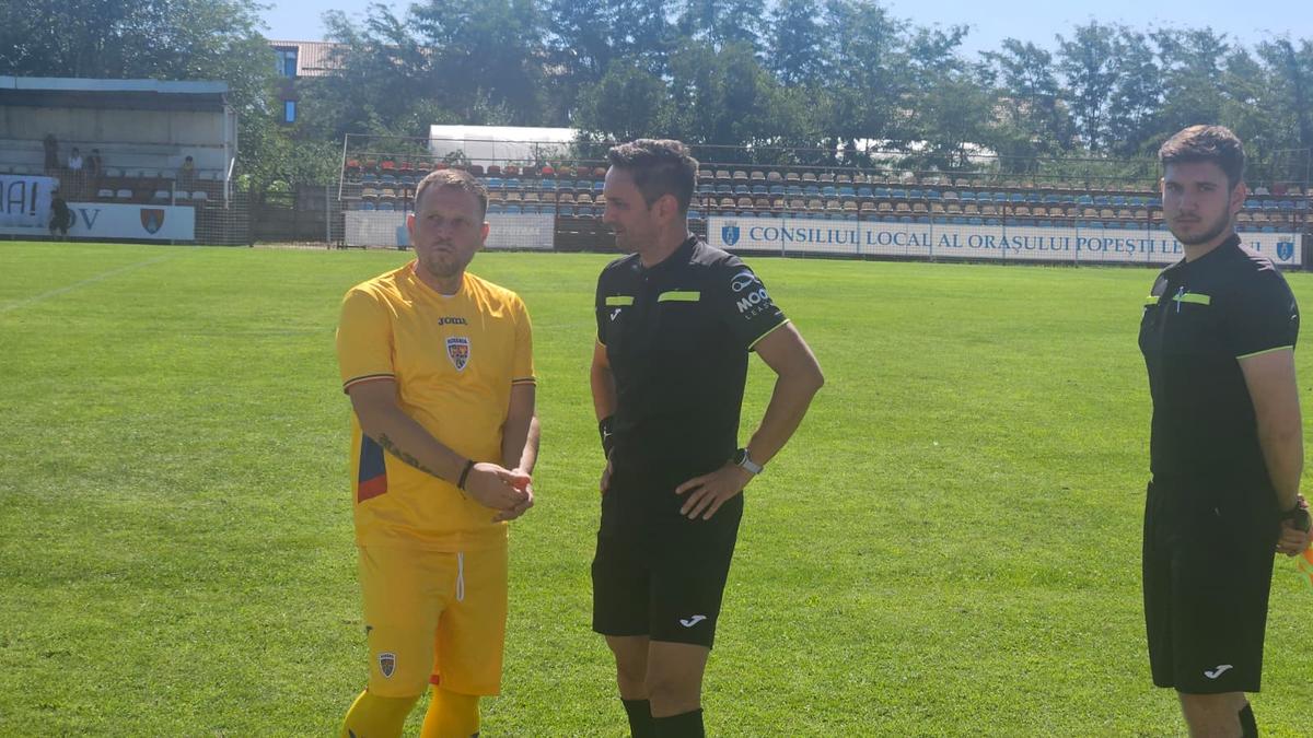 Foști jucători din Liga 1, protagoniștii unui meci caritabil în Popești-Leordeni