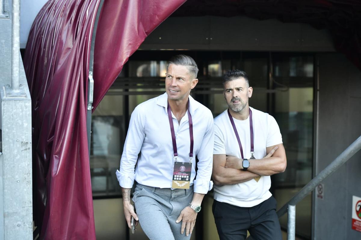 Imagini înainte de Rapid - CFR Cluj