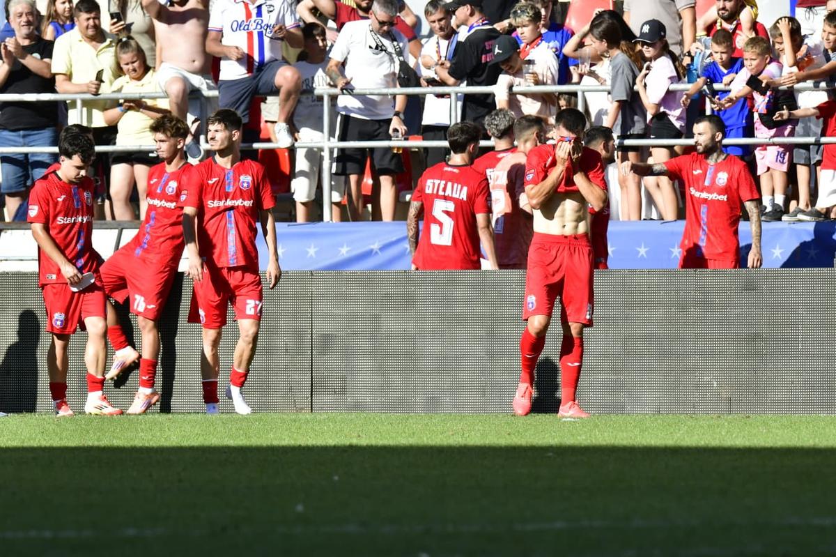 Imagini de la finalul meciului Steaua - CSM Slatina // foto: Cristi Preda (GSP.ro)