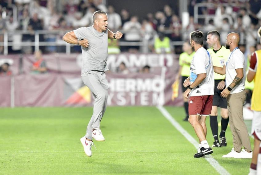 Daniel Pancu, în Rapid - CFR Cluj // FOTO: Cristi Preda (GSP.ro)