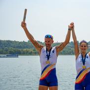 Campionate Europene 2026 - aur dublu vâsle mixt Foto: FR Canotaj/Balint Czucz