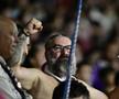 Imagini la finalul meciului Rapid - CFR Cluj