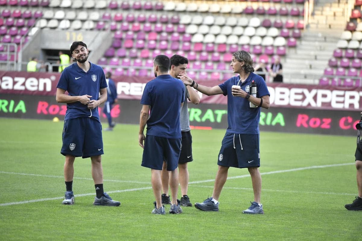 Imagini înainte de Rapid - CFR Cluj