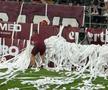 Fanii Rapidului au întârziat meciul cu CFR Cluj cu 6 minute » Imagini spectaculoase în Giulești
