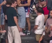 Bogdan Grad și partenera lui s-au trezit în mijlocul a 18000 de fani sârbi