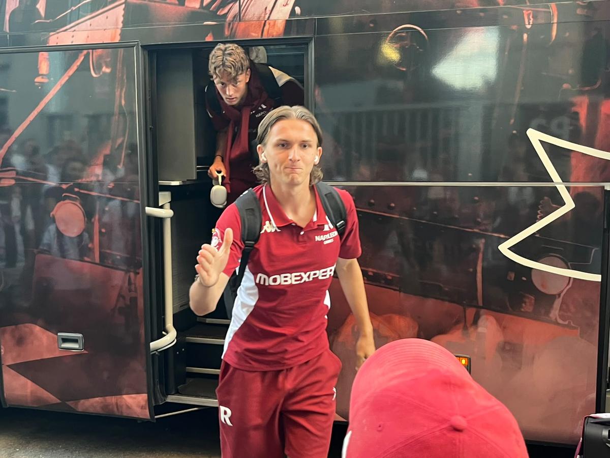 Imagini înainte de Rapid - CFR Cluj