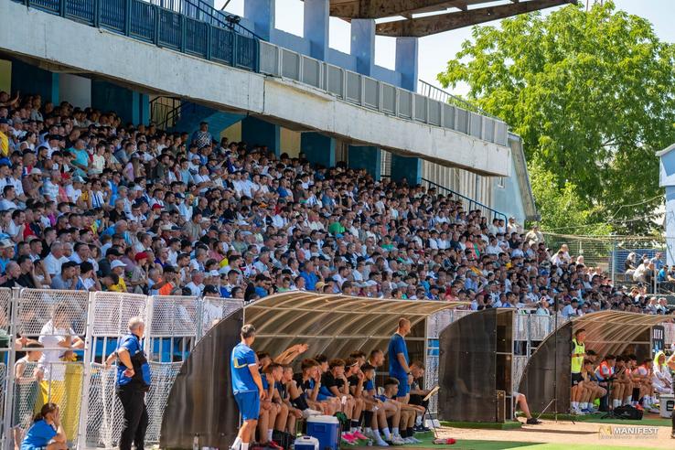 Stadionul Areni din Suceava / FOTO: Facebook @csmcetatea1932suceava