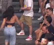 Bogdan Grad și partenera lui s-au trezit în mijlocul a 18000 de fani sârbi