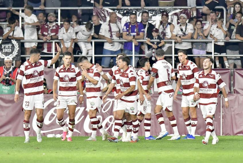 Rapid a învins-o pe CFR Cluj // FOTO: Cristi Preda (GSP.ro)