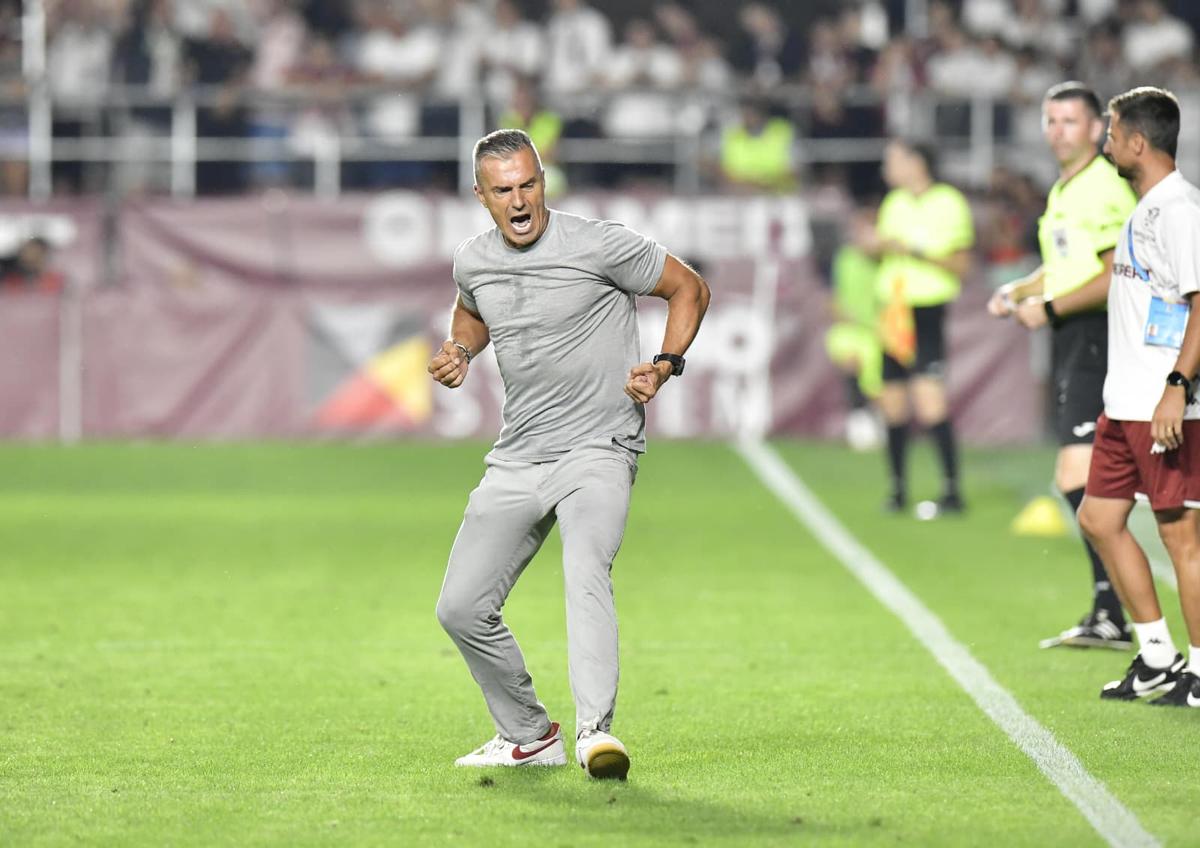 Daniel Pancu, în Rapid - CFR Cluj