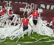 Fanii Rapidului au întârziat meciul cu CFR Cluj cu 6 minute » Imagini spectaculoase în Giulești