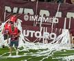 Fanii Rapidului au întârziat meciul cu CFR Cluj cu 6 minute » Imagini spectaculoase în Giulești