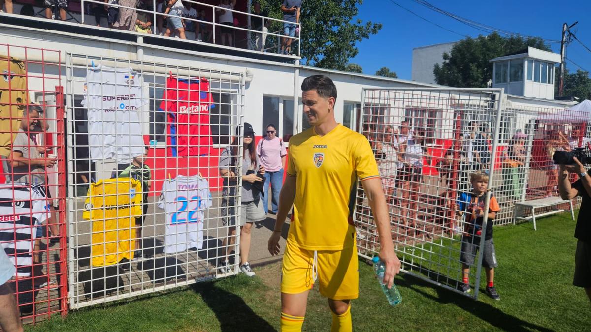 Ca în vremurile bune! Gigel Bucur, Cernat, Niculae și Gardoș au pus osul la treabă la 30 de grade! Sebastian Colțescu, primul meci la old-boys