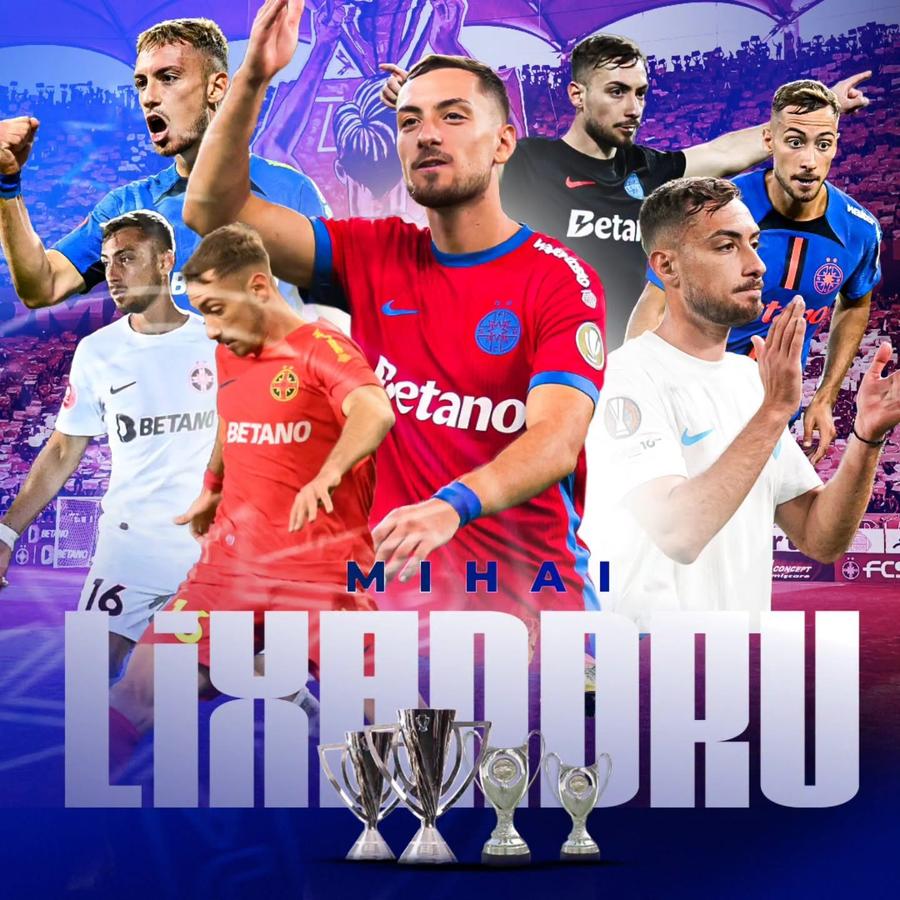 Mihai Lixandru, oficial la Al Fateh Saudi Club // foto: Facebook E oficial! FCSB a anunțat despărțirea de dublul campion al României