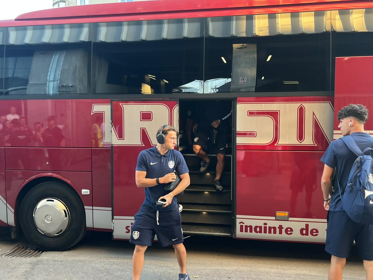 Imagini înainte de Rapid - CFR Cluj
