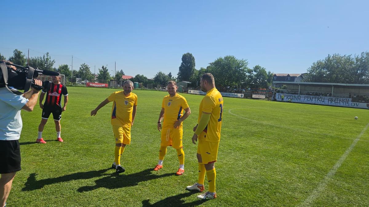 Foști jucători din Liga 1, protagoniștii unui meci caritabil în Popești-Leordeni