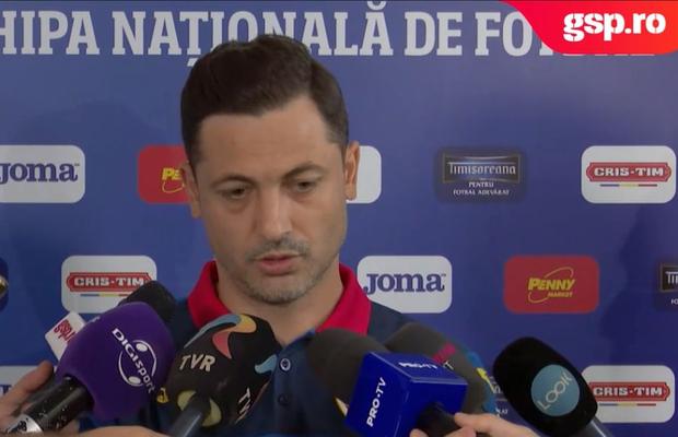 VIDEO Marea problemă a lui Rădoi înaintea debutului cu Danemarca la U21: „Trebuie s-o rezolvăm împreună”