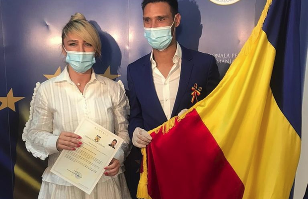 CFR Cluj. Mario Camora a depus jurământul de credință și a devenit oficial cetățean român