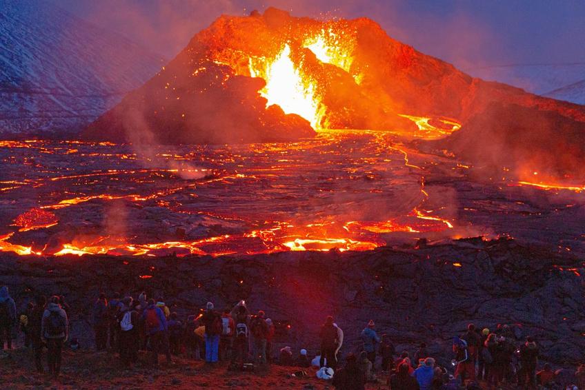 Erupția unui vulcan din Islanda  / foto: Guliver/Getty Images