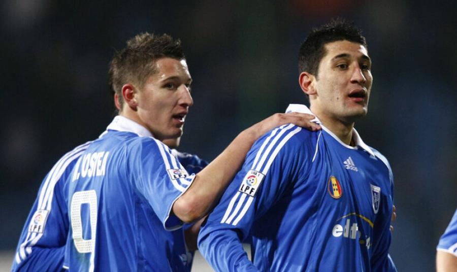 Frații Costea, în tricoul Științei / FOTO: Arhivă GSP „Frații Costea” în varianta 2021 la FCU Craiova » Noul fotbalist ajuns sub comanda lui Mutu