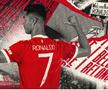 Cristiano Ronaldo, primele imagini în tricoul lui United. Foto: Manchester United