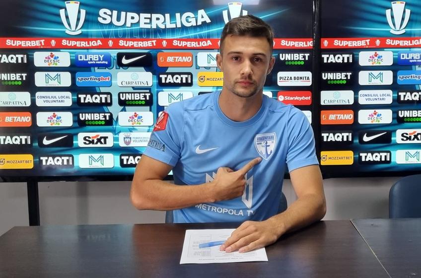 Vitalie Damașcan/ foto: Facebook @FC Voluntari