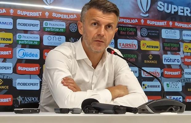 După ce a suferit în Giulești, Burcă îl pune în gardă pe Edi Iordănescu: „Are forță mare. Să analizeze foarte bine”