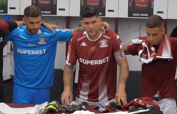 Săpunaru, discurs de lider în vestiar, la Rapid - Dinamo: „Asta își doresc! Hai, strong!”