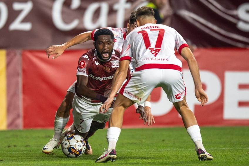 Rapid a învins-o pe Dinamo, scor 4-0, în runda #8 din Superliga