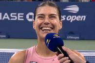 Sorana Cîrstea, prima reacție după calificarea memorabilă în „optimile” US Open: „Este săptămâna mea!”