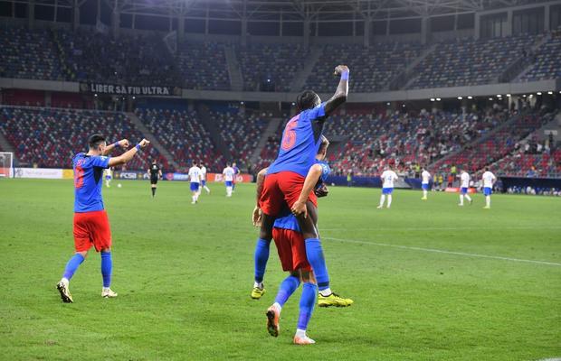 FCSB, abandonată de fani în Liga 1 » Diferență zdrobitoare față de Europa + Comparație directă cu Dinamo