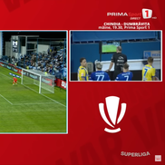 Penalty acordat ușor în Farul - Petrolul. FOTO: captură Prima Sport