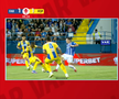 Penalty acordat ușor în Farul - Petrolul. FOTO: captură Prima Sport
