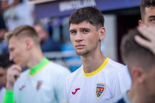 Vladislav Blănuță, în timpul Campionatului European U21 din Slovacia
