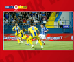 Penalty acordat ușor în Farul - Petrolul. FOTO: captură Prima Sport