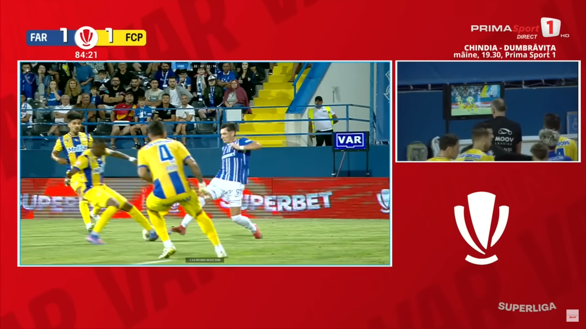 Penalty acordat ușor în Farul - Petrolul
